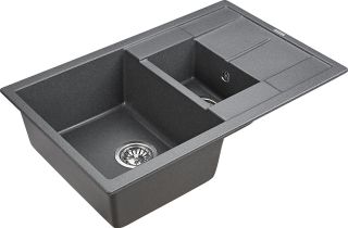 Мойка кухонная Paulmark Flugen PM237850-DG графит